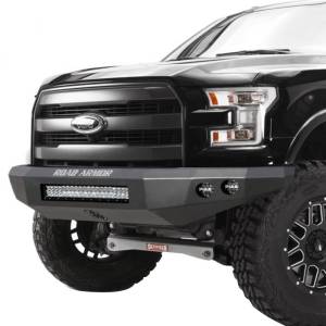 Road Armor - Road Armor 61100B-NW Stealth Non-Winch Front Bumper with Round Light Holes for Ford F250/F350 2011-2016 - Image 2