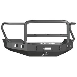 Road Armor - Road Armor 611R5B Stealth Winch Front Bumper with Lonestar Guard and Square Light Holes for Ford F250/F350 2011-2016 - Image 2