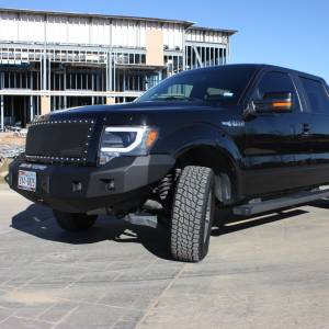 Road Armor - Road Armor 613R0B Stealth Winch Front Bumper with Square Light Holes for Ford F150 2009-2014 - Image 3