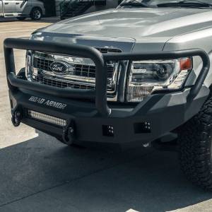Road Armor - Road Armor 613R5B-NW Stealth Non-Winch Front Bumper with Lonestar Guard and Square Light Holes for Ford F150 2009-2014 - Image 3