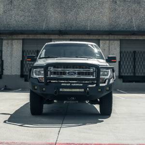 Road Armor - Road Armor 613R5B-NW Stealth Non-Winch Front Bumper with Lonestar Guard and Square Light Holes for Ford F150 2009-2014 - Image 4