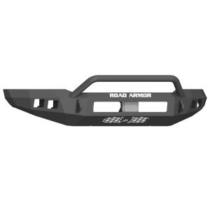 Road Armor 6171F4B-NW Stealth Non-Winch Front Bumper with Pre-Runner Guard and Square Light Holes for Ford F150 Raptor 2018-2020