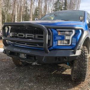 Road Armor - Road Armor 6171F5B-NW Stealth Non-Winch Front Bumper with Lonestar Guard and Square Light Holes for Ford F150 Raptor 2018-2020 - Image 3