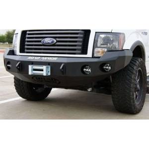 Road Armor - Road Armor 66130B Stealth Winch Front Bumper with Round Light Holes for Ford F150 2009-2014 - Image 4