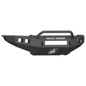Road Armor - Road Armor 905R4B-NW Stealth Non-Winch Front Bumper with Pre-Runner Guard and Square Light Holes for Toyota Tacoma 2012-2015 - Image 1