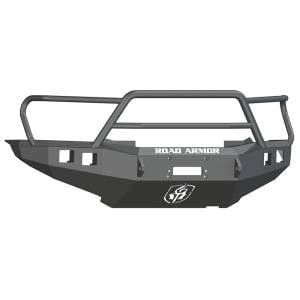 Road Armor - Road Armor 905R5B Stealth Winch Front Bumper with Lonestar Guard and Square Light Holes for Toyota Tacoma 2012-2015 - Image 1
