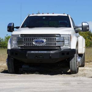 Road Armor - Road Armor 617F0B Stealth Winch Front Bumper with Square Light Holes for Ford F250/F350 2017-2022 - Image 2