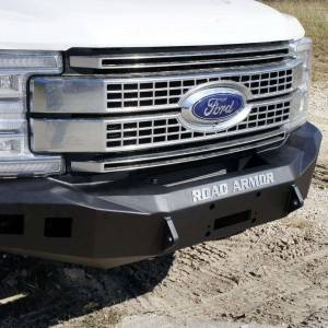 Road Armor - Road Armor 617F0B Stealth Winch Front Bumper with Square Light Holes for Ford F250/F350 2017-2022 - Image 6
