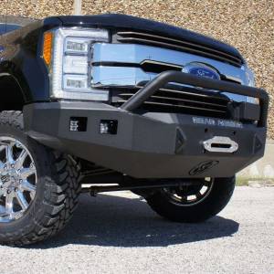 Road Armor - Road Armor 617F4B Stealth Winch Front Bumper with Pre-Runner Guard and Square Light Holes for Ford F250/F350 2017-2022 - Image 5