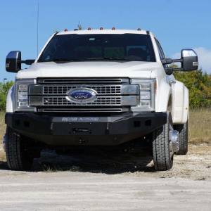 Road Armor - Road Armor 61740B Stealth Winch Front Bumper with Square Light Holes for Ford F450/F550 2017-2018 - Image 2