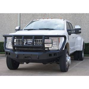 Road Armor - Road Armor 61742B Stealth Winch Front Bumper with Titan II Guard and Square Light Holes for Ford F450/F550 2017-2018 - Image 4