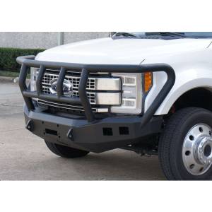 Road Armor - Road Armor 61742B Stealth Winch Front Bumper with Titan II Guard and Square Light Holes for Ford F450/F550 2017-2018 - Image 5
