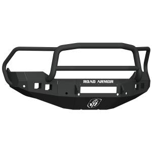 Road Armor 413F5B-NW Stealth Non-Winch Front Bumper with Lonestar Guard and Square Light Holes for Dodge Ram 1500 2013-2018
