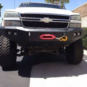 Road Armor - Road Armor 370R0B Stealth Winch Front Bumper with Square Light Holes for Chevy Silverado 2500HD/3500 2003-2006 - Image 3