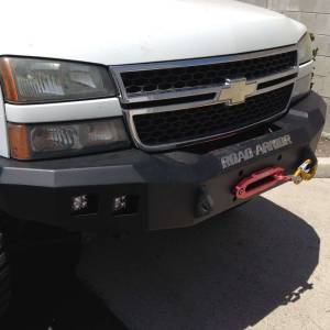 Road Armor - Road Armor 370R0B Stealth Winch Front Bumper with Square Light Holes for Chevy Silverado 2500HD/3500 2003-2006 - Image 6