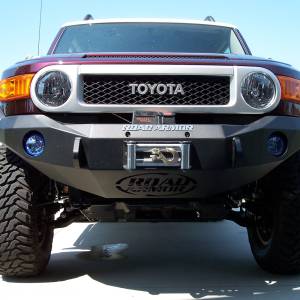 Road Armor - Road Armor FJ800B Stealth Winch Front Bumper with Round Light Holes for Toyota FJ Cruiser 2007-2015 - Image 2