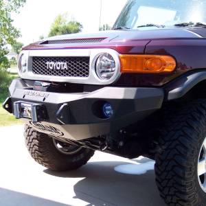 Road Armor - Road Armor FJ800B Stealth Winch Front Bumper with Round Light Holes for Toyota FJ Cruiser 2007-2015 - Image 3