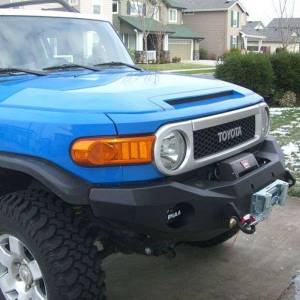 Road Armor - Road Armor FJ800B Stealth Winch Front Bumper with Round Light Holes for Toyota FJ Cruiser 2007-2015 - Image 6