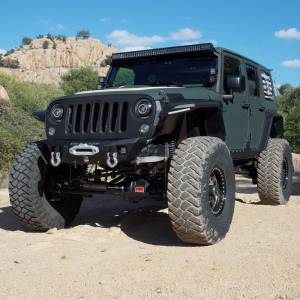 Road Armor - Road Armor 5180F0B Stealth Competition Cut Winch Front Bumper for Jeep Wrangler JL 2018-2023 - Image 2