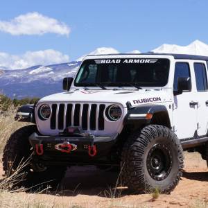 Road Armor - Road Armor 5182F0B Stealth Mid Width Winch Front Bumper for Jeep Wrangler JL 2018-2023 - Image 2