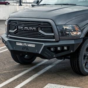 Road Armor - Road Armor 4162XF0B Spartan Non-Winch Front Bumper with Sensor Holes for Dodge Ram 2500/3500 2016-2018 - Image 3