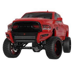 Road Armor - Road Armor 4104DF1 Identity Front Bumper Wide End Pods for Dodge Ram 2500/3500/4500/5500 2010-2018 - Image 2