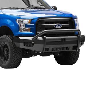 Road Armor - Road Armor 615VF24B Vaquero Non-Winch Front Bumper with Pre-Runner Guard and 2" Receiver for Ford F150 2015-2017 - Image 4