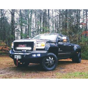 Road Armor - Road Armor 215R0B Stealth Winch Front Bumper with Square Light Holes for GMC Sierra 2500HD/3500 2015-2019 - Image 2
