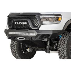 ADD F611422770103 Stealth Fighter Winch Front Bumper with Sensor Holes for Dodge Ram 1500 Rebel 2019-2022