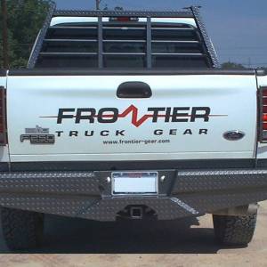 Frontier Gear - Frontier Gear 100-19-9008 Rear Bumper with Sensor Holes for Ford F250/F350 1999-2007 - Image 2