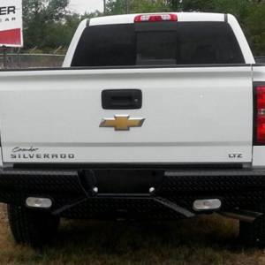 Frontier Gear - Frontier Gear 100-20-7008 Rear Bumper with Sensor Holes and No Lights for GMC Sierra 1500 2007-2013 - Image 3