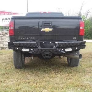 Frontier Gear - Frontier Gear 100-20-7009 Rear Bumper with Sensor Holes and Lights for GMC Sierra 1500 2007-2013 - Image 2