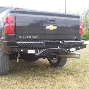 Frontier Gear - Frontier Gear 100-20-7009 Rear Bumper with Sensor Holes and Lights for GMC Sierra 1500 2007-2013 - Image 3