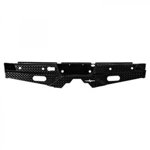 Bumpers By Vehicle - Frontier Gear - Frontier Gear 100-20-7012 Rear Bumper with Sensor Holes and No Lights for Chevy Silverado 2500HD/3500 2007-2010