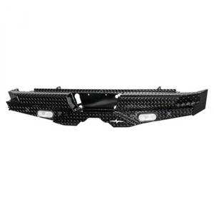 Frontier Truck Gear - Diamond Back Bumpers - Frontier Gear - Frontier Gear 100-21-1012 Rear Bumper with Sensor Holes and No Lights for Chevy Silverado 2500HD/3500 2011-2014