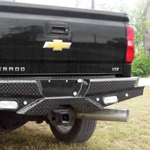 Frontier Gear - Frontier Gear 100-21-1012 Rear Bumper with Sensor Holes and No Lights for GMC Sierra 2500HD/3500 2011-2014 - Image 4