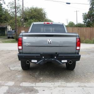 Frontier Gear - Frontier Gear 100-40-9004 Rear Bumper with Sensor Holes and Lights for Dodge Ram 1500 2009-2010 and Ram 1500 2011-2018 - Image 3