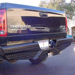 Frontier Gear - Frontier Gear 100-49-8003 Rear Bumper with No Lights for Dodge Ram 1500 2003-2008 - Image 3