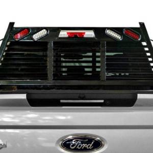 Frontier Gear - Frontier Gear 110-10-4009 Open Window 2HR Headache Rack with Light for Ford F150 and Toyota Tundra 2004-2019 - Image 4