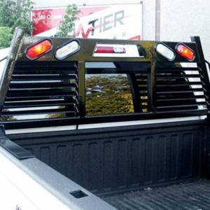 Frontier Gear - Frontier Gear 110-40-3008 Full Louvered 2HR Headache Rack with Light for Dodge Ram 1500/2500/3500 2003-2008 - Image 4