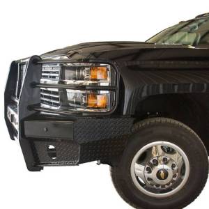 Frontier Gear - Frontier Gear 130-21-5006 Pro Front Bumper with Light Bar Compatible for Chevy Silverado 2500HD/3500 2015-2019 - Image 4