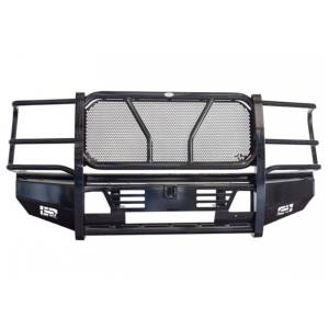 Frontier Truck Gear - Pro Series Front Bumpers - Frontier Gear - Frontier Gear 130-22-0008 Pro Front Bumper with Light Bar Compatible for Chevy Silverado 2500HD/3500 2020 New Body Style