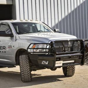 Frontier Gear - Frontier Gear 130-41-0007 Pro Front Bumper with Sensor Holes and Light Bar Compatible for Dodge Ram 2500/3500 2010 and Ram 2500/3500 2011-2018 - Image 3