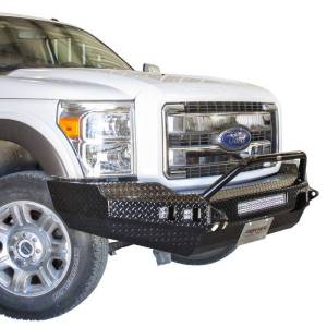 Frontier Gear - Frontier Gear 140-11-1012 Sport Front Bumper with Cube Light and Light Bar Compatible for Ford F250/F350 2011-2016 - Image 2