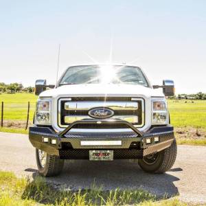 Frontier Gear - Frontier Gear 140-11-1012 Sport Front Bumper with Cube Light and Light Bar Compatible for Ford F250/F350 2011-2016 - Image 3