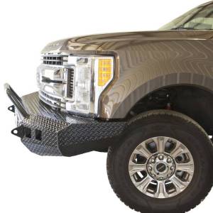 Frontier Gear - Frontier Gear 140-11-7012 Sport Front Bumper with Cube Light and Light Bar Compatible for Ford F250/F350 2017-2022 - Image 3