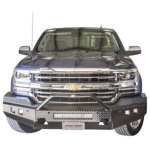 Frontier Gear - Frontier Gear 140-21-6014 Sport Front Bumper with Cube Light and Light Bar Compatible for Chevy Silverado 1500 2016-2018 - Image 3