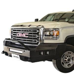Frontier Gear - Frontier Gear 140-31-5008 Sport Front Bumper with Cube Light and Light Bar Compatible for GMC Sierra 2500HD/3500 2015-2019 - Image 3