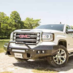 Frontier Gear - Frontier Gear 140-31-6014 Sport Front Bumper with Cube Light and Light Bar Compatible for GMC Sierra 1500 2016-2018 - Image 2
