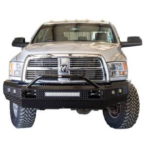 Frontier Gear - Frontier Gear 140-41-0013 Sport Front Bumper with Cube Light and Light Bar Compatible for Dodge Ram 2500/3500 2010 and Ram 2500/3500 2011-2018 - Image 2